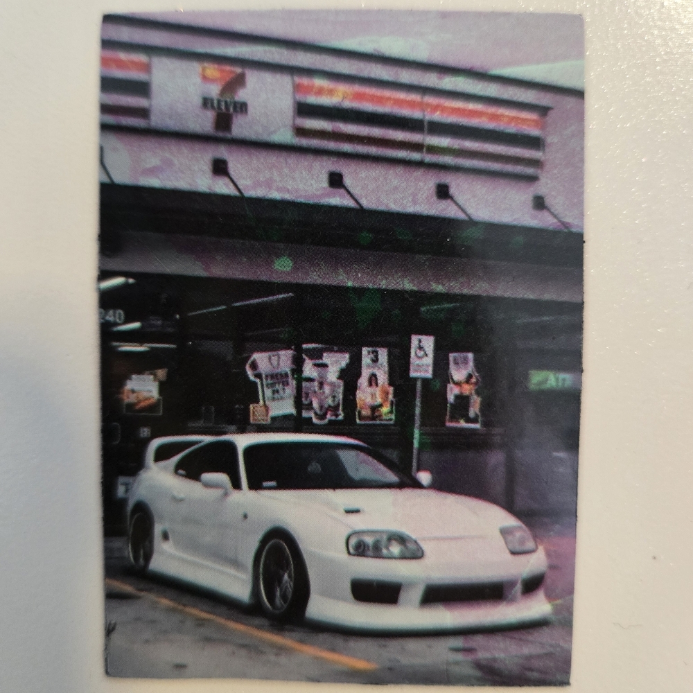 Toyota Supra MK4 7-Eleven Night Custom Magnet